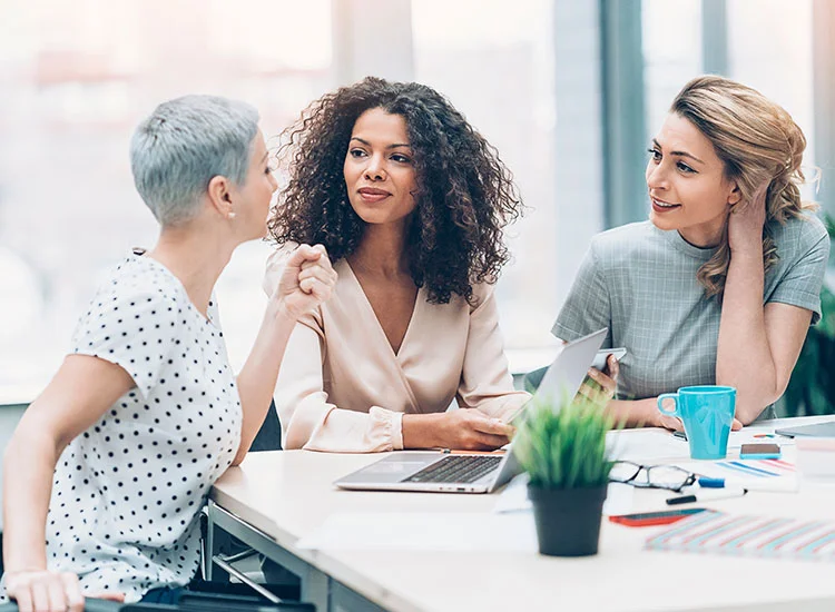 Colleagues in a meeting