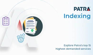 Patra Outsourcing Service Overview, Indexing