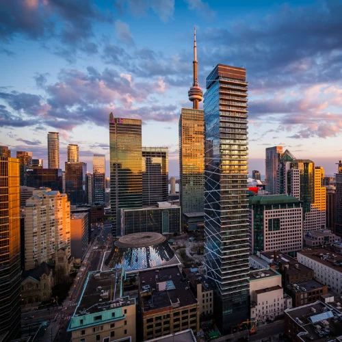 Canadian skyline