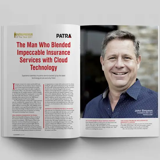 John Simpson, CEO Review Magazine, Oct 21, 2021