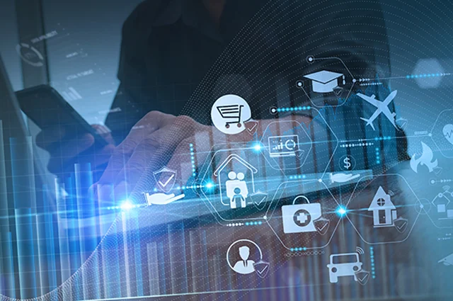 abstract businessman using smartphone and laptop virtual digital dashboard abstract businessman using smartphone and laptop virtual digital dashboard