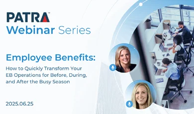 Patra Webinars, Employee Benefits