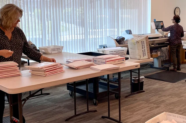 Print Shop mail preparation