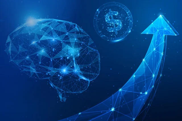 ai efficiency arrow pointing up