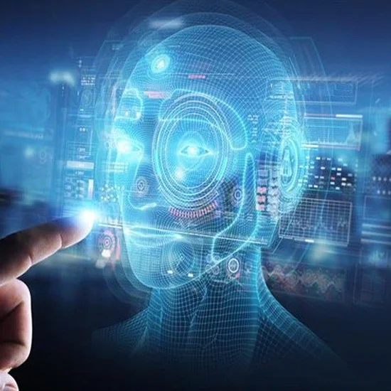 agentic ai pointing to artificial intelligence