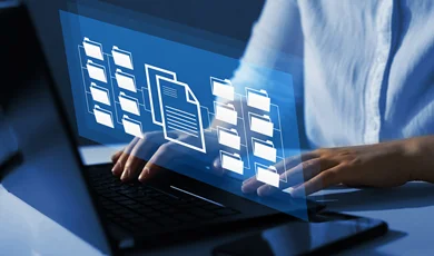 document management system. automation software for archiving and efficiently managing files