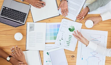 team collaboration and review of operational metrics and performance