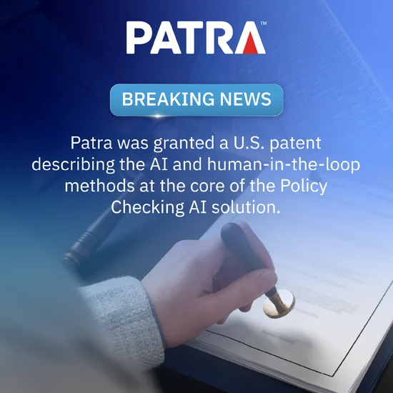 Patra Awarded U.S. Patent for AI Value Extraction